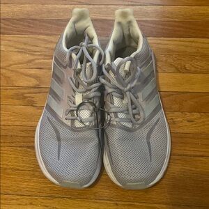 Adidas Gray Athletic Tennis Shoes Woman 7 1/2